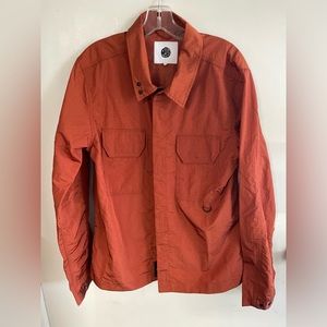Pretty Green Orange Overshirt - Medium. New.